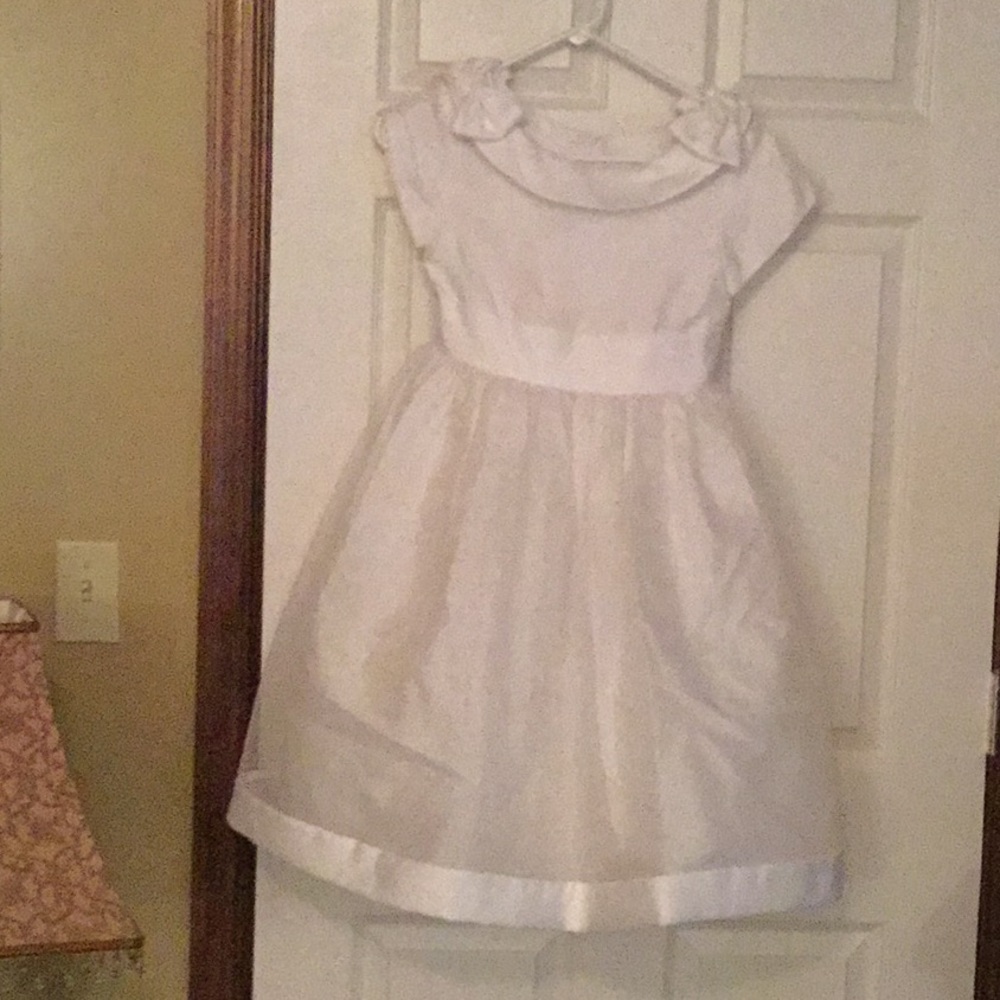 Sylvia White Girl’s Dress